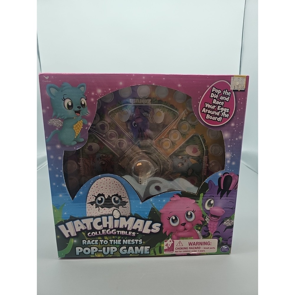 Price reduced-Hatchimals Colleggtibles Pop-up Game - Race to‎ the Nest - New